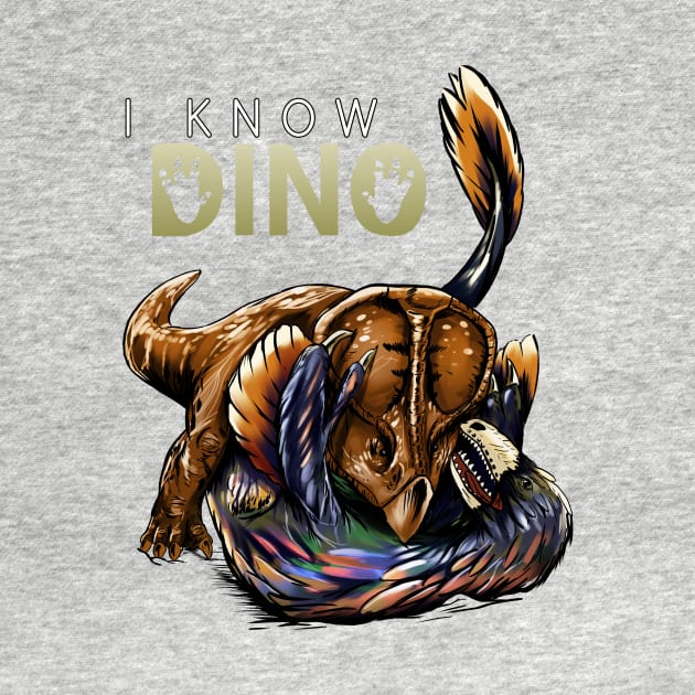 Fighting Dinosaurs by I Know Dino